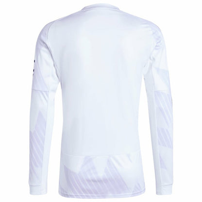 Manchester United 2025/26 Away Replica Long Sleeve Jersey - White | Adidas for sale