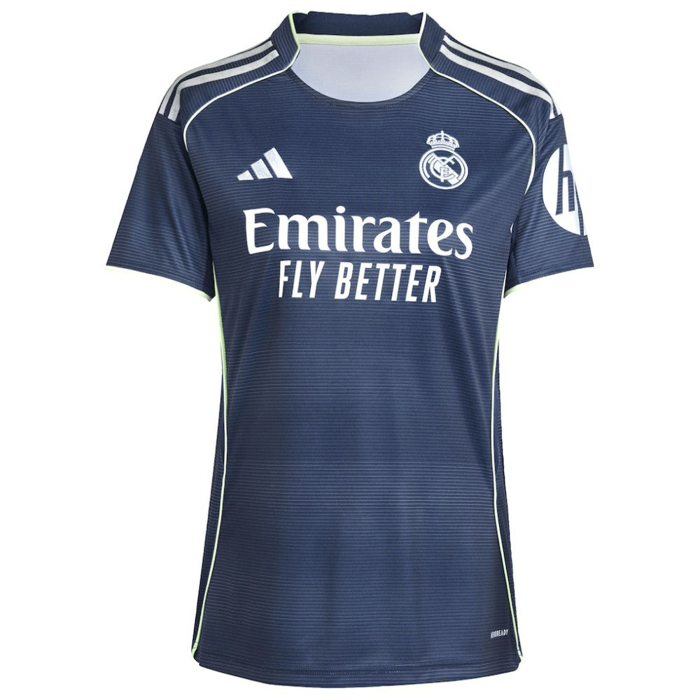 Real Madrid Women's 2025/26 Away Replica Jersey - Blue | Adidas discount