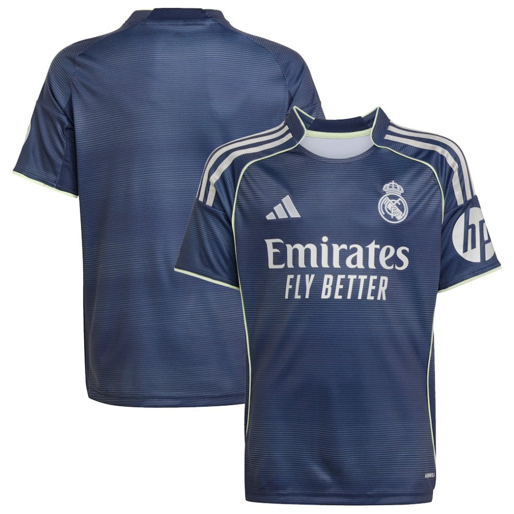 Real Madrid Youth 2025/26 Away Replica Jersey - Blue | Adidas cheap