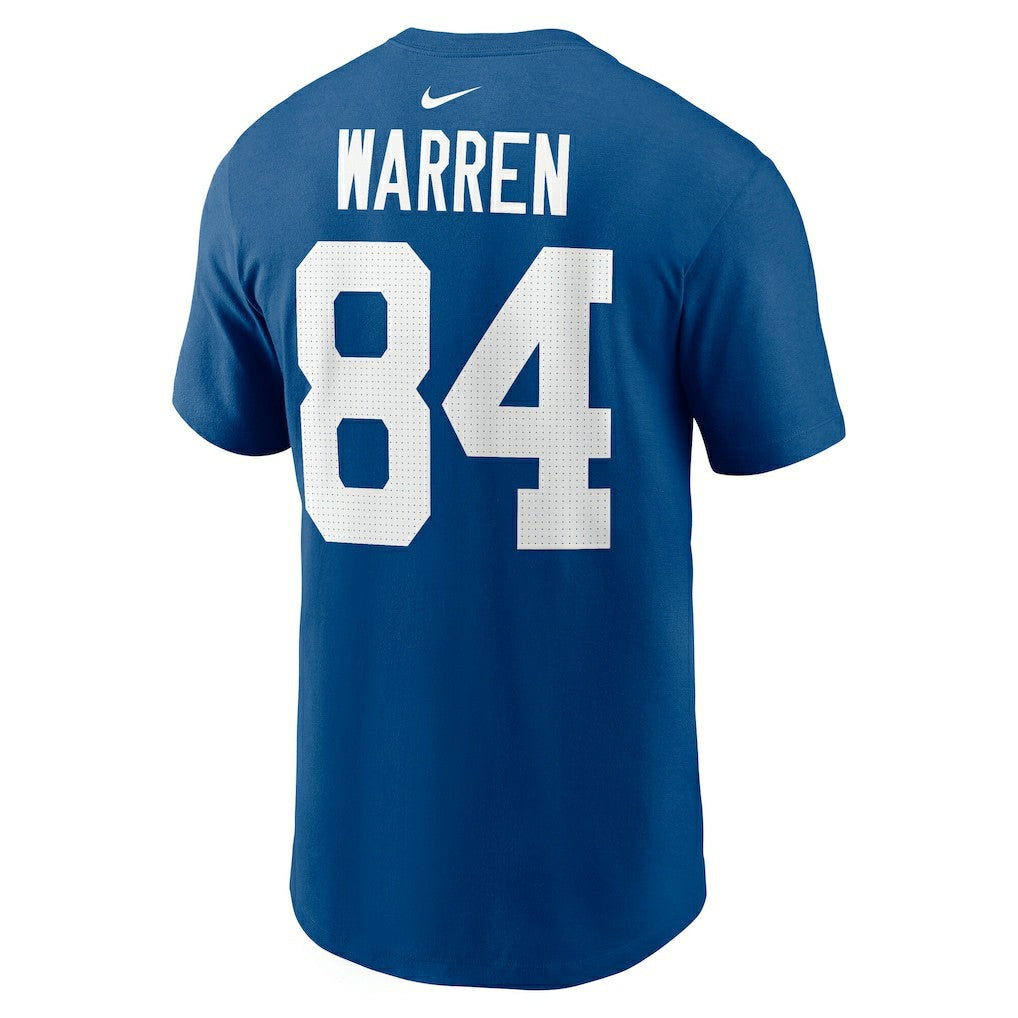 Tyler Warren Indianapolis Colts Name & Number T-Shirt - Royal | Nike discount