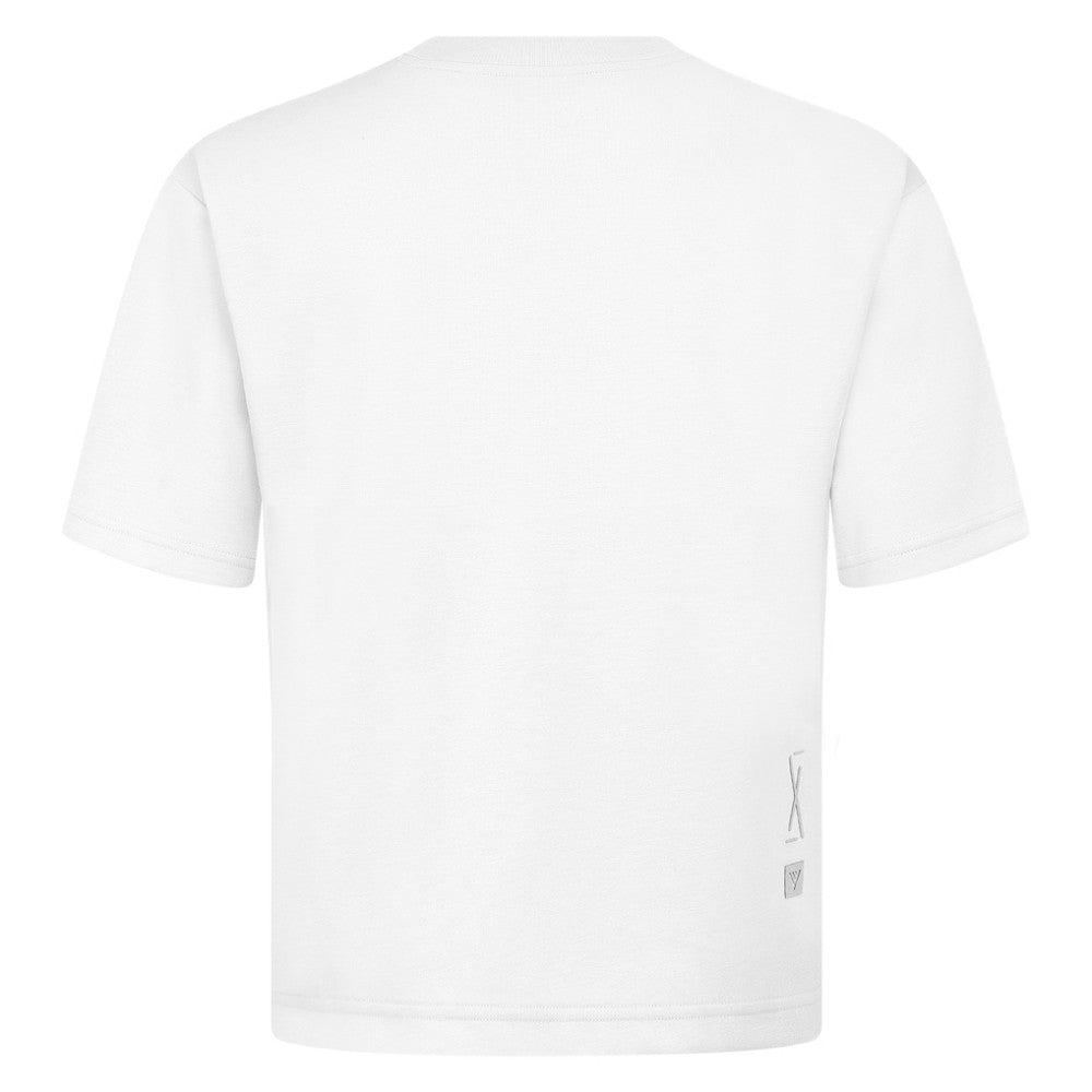 Washington Nationals Levelwear Crossway Oversized Luxe Signature Knit T-Shirt - White