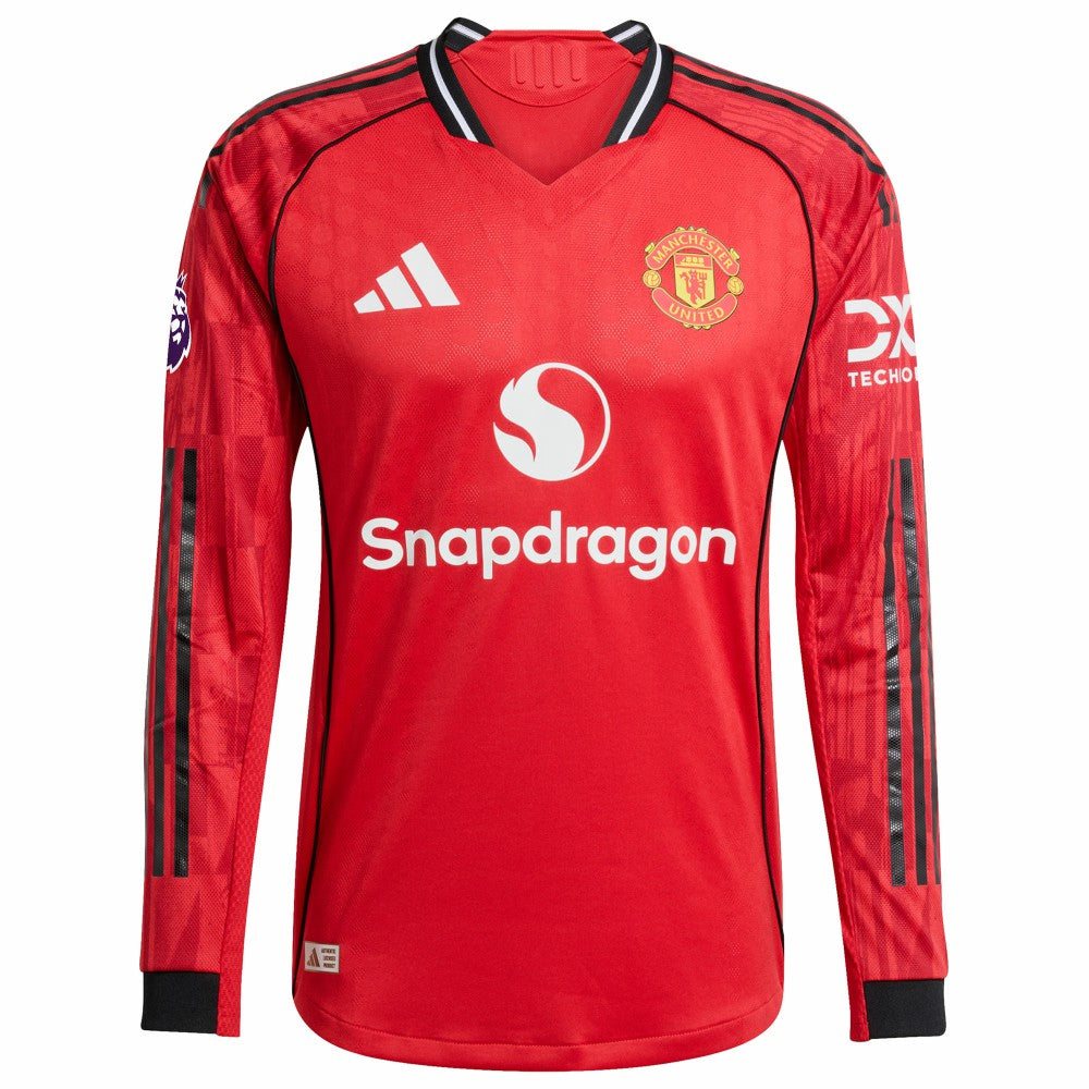 Manchester United Home 2025/26 Player Long Sleeve Jersey - Red | Adidas online