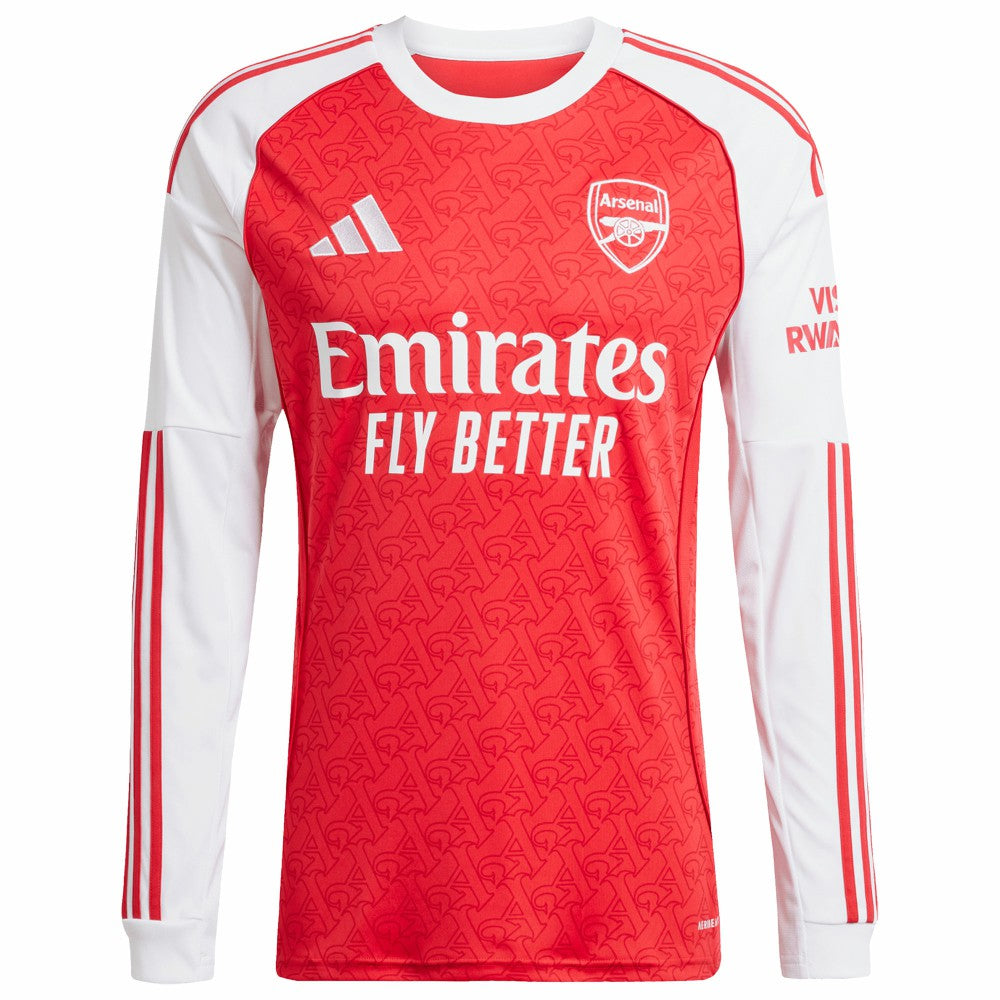 Arsenal 2025/26 Home Replica Long Sleeve Jersey - Red | Adidas sale