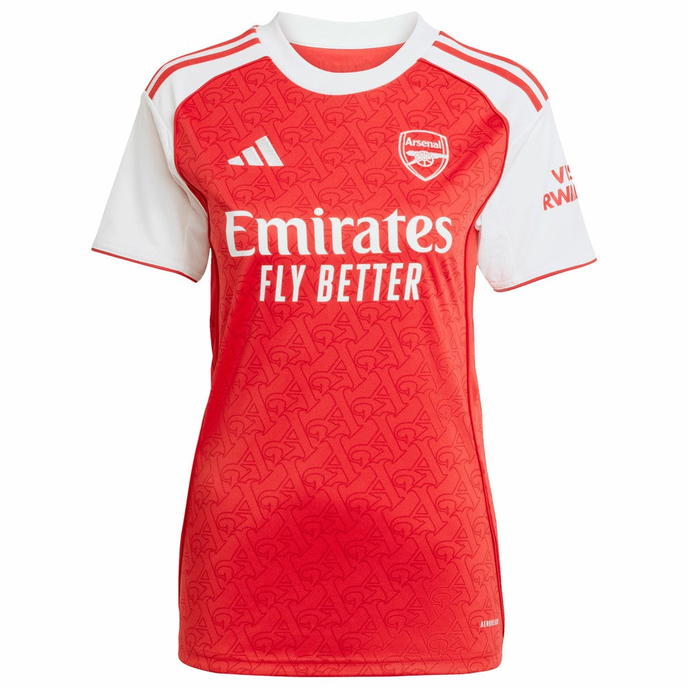 Arsenal Women's 2025/26 Home Replica Jersey - Red | Adidas shop