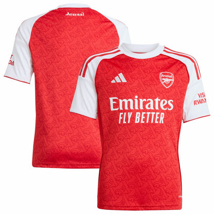 Arsenal Youth 2025/26 Home Replica Jersey - Red | Adidas on sale