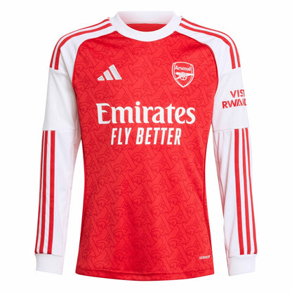 Arsenal Youth 2025/26 Home Replica Long Sleeve Jersey - Red | Adidas online