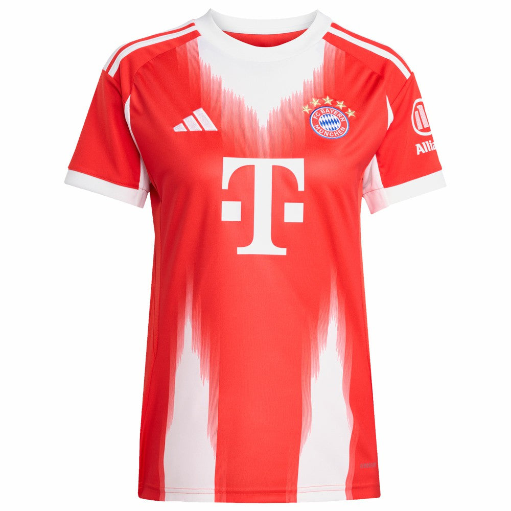 Bayern Munich Women's 2025/26 Home Replica Jersey - Red | Adidas online