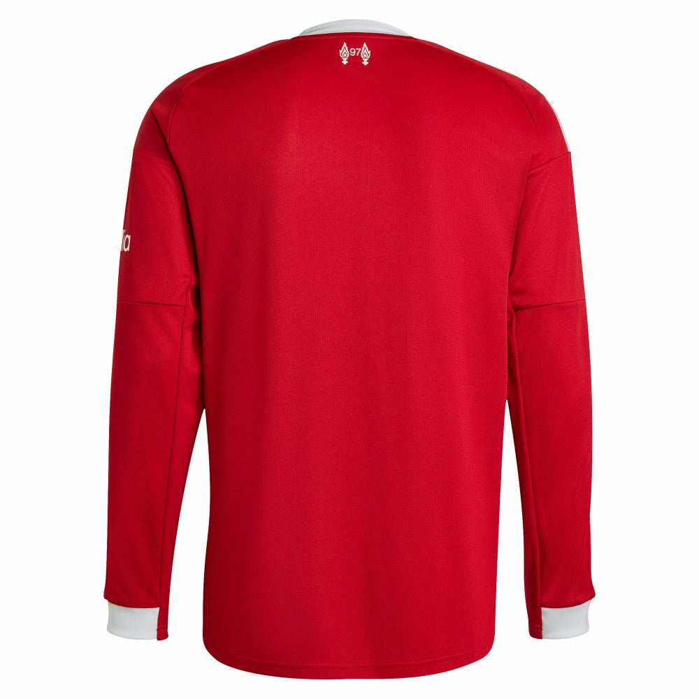 Liverpool 2025/26 Home Replica Long Sleeve Jersey - Red | Adidas on sale