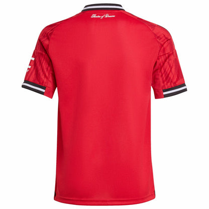 Manchester United Youth Home 2025/26 Replica Jersey - Red | Adidas online