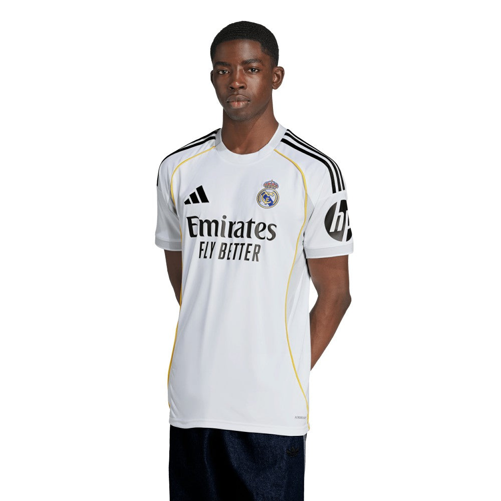 Real Madrid 2025/26 Home Replica Jersey - White | Adidas on sale