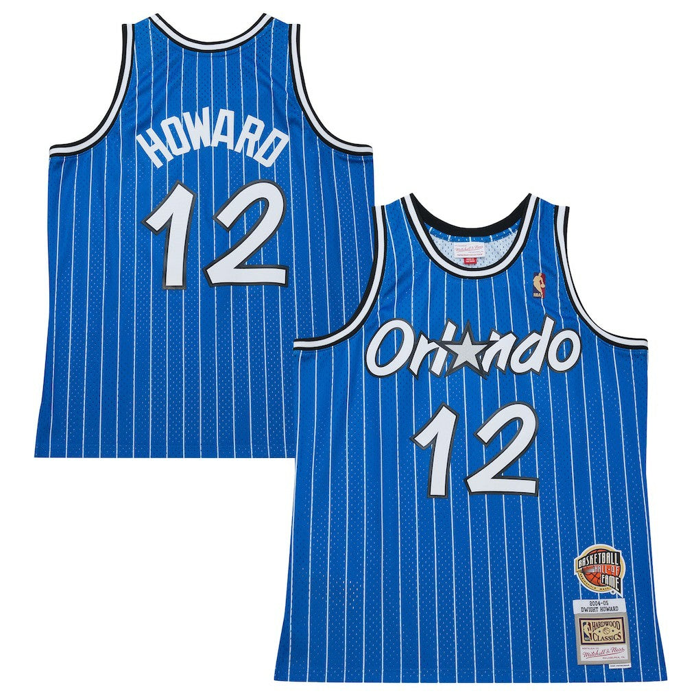 Dwight Howard Orlando Magic 2004/05 Hardwood Classics Hall of Fame Swingman Jersey - Blue sale