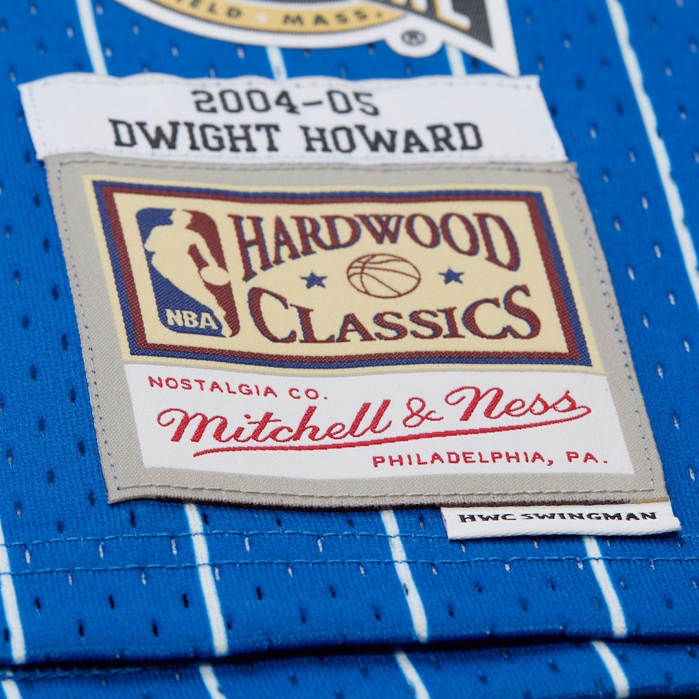 Dwight Howard Orlando Magic 2004/05 Hardwood Classics Hall of Fame Swingman Jersey - Blue sale