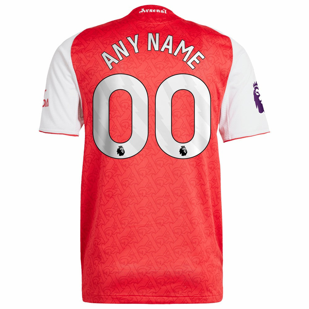 Arsenal 2025/26 Home Custom Jersey - Red | Adidas discount