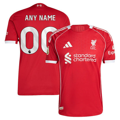 Liverpool 2025/26 Home Custom Jersey - Red | Adidas on sale