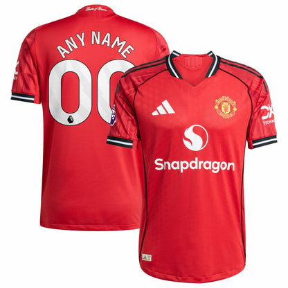 Manchester United Home 2025/26 Custom Jersey - Red | Adidas sale