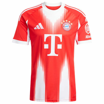 Bayern Munich 2025/26 Home Replica Custom Jersey - Red | Adidas on sale