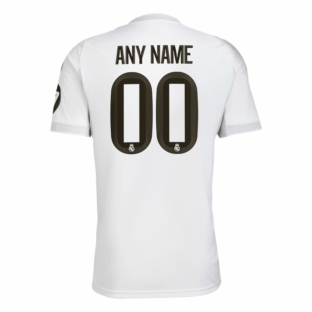 Real Madrid 2025/26 Home Replica Custom Jersey - White | Adidas online