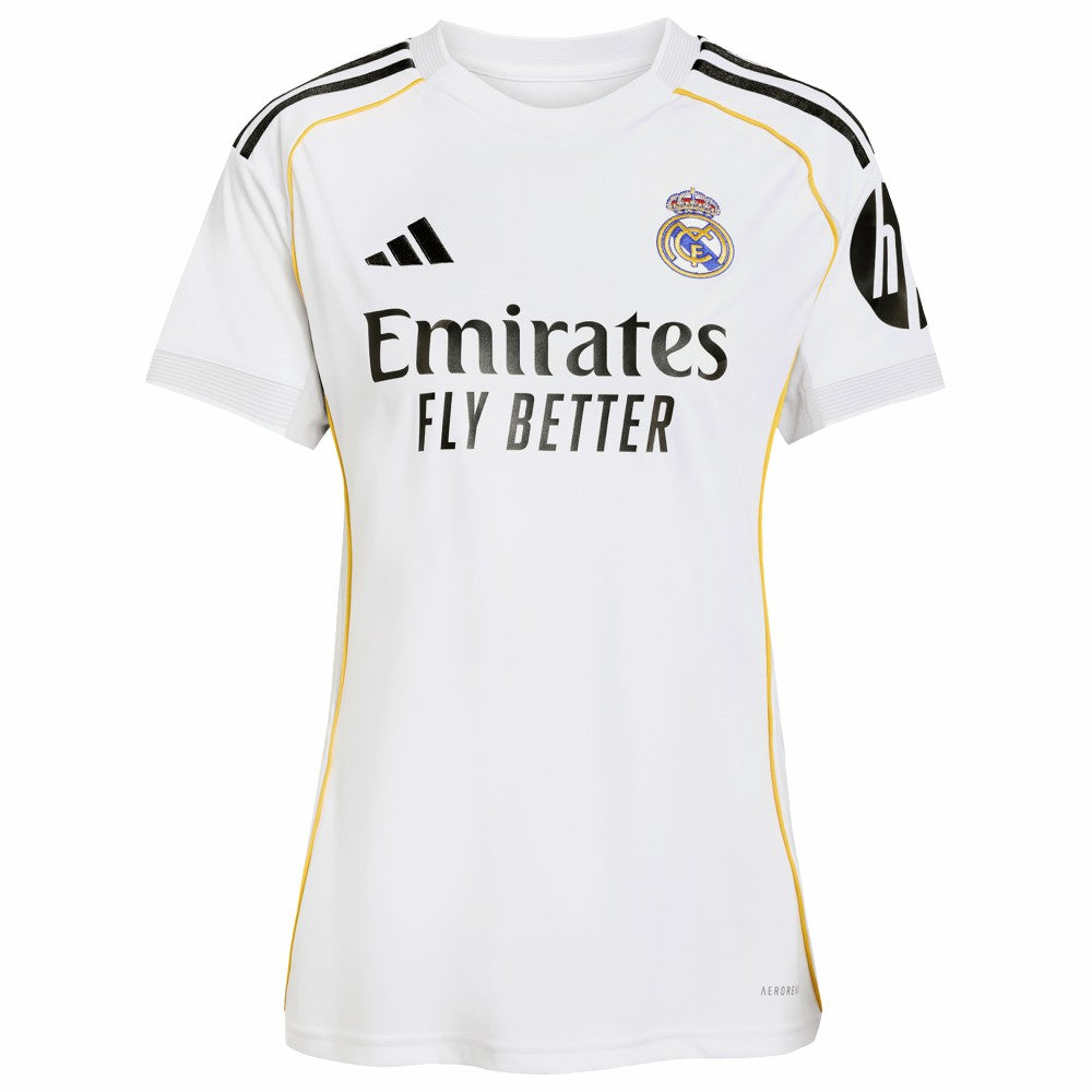 Real Madrid Women's 2025/26 Home Replica Custom Jersey - White | Adidas sale