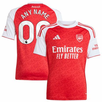 Arsenal Youth 2025/26 Home Replica Custom Jersey - Red | Adidas online