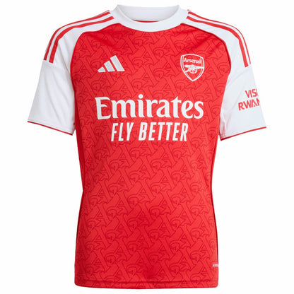 Arsenal Youth 2025/26 Home Replica Custom Jersey - Red | Adidas online