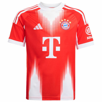 Bayern Munich Youth 2025/26 Home Replica Custom Jersey - Red | Adidas sale