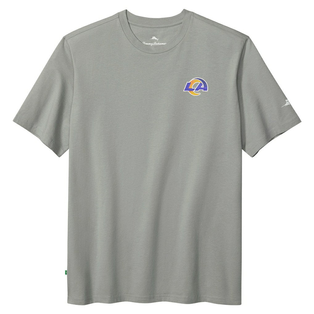 Los Angeles Rams Huddle & Hang Tens T-Shirt - Gray cheap