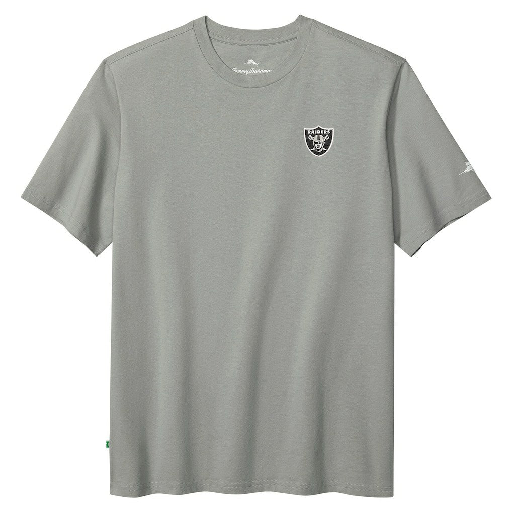 Las Vegas Raiders Huddle & Hang Tens T-Shirt - Gray sale