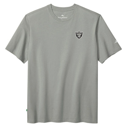 Las Vegas Raiders Huddle & Hang Tens T-Shirt - Gray sale