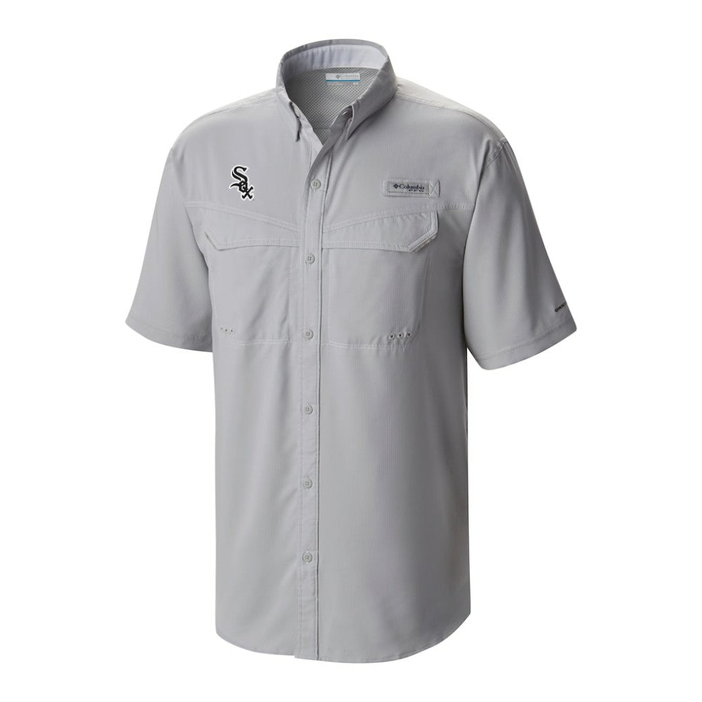 Chicago White Sox Omni-Wick Low Drag Offshore Button-Up Shirt - Gray | Columbia