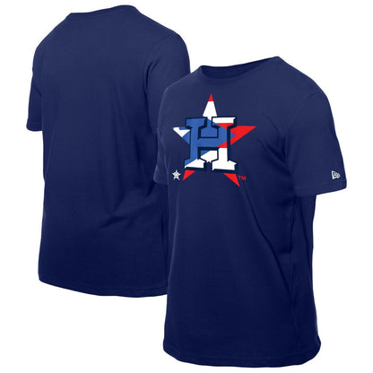Houston Astros Puerto Rican Flag Logo T-Shirt - Navy | New Era