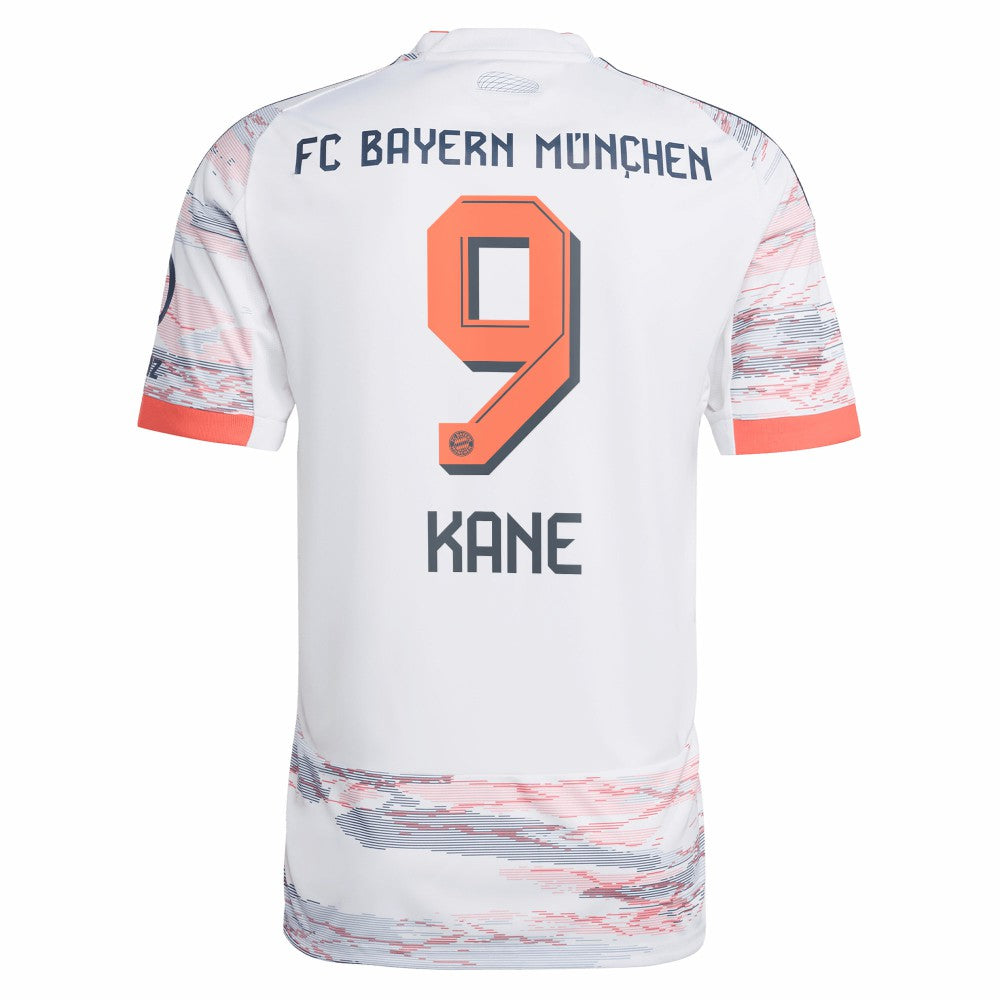 Harry Kane Bayern Munich 2025/26 Away Replica Player Jersey - White | Adidas shop