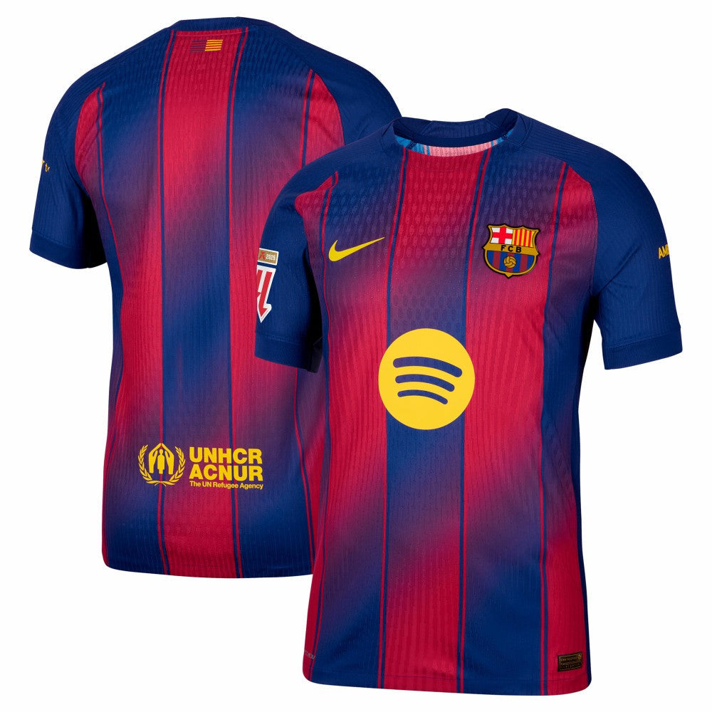 Barcelona 2025/26 Home Jersey with Patch - Navy | Nike on sale