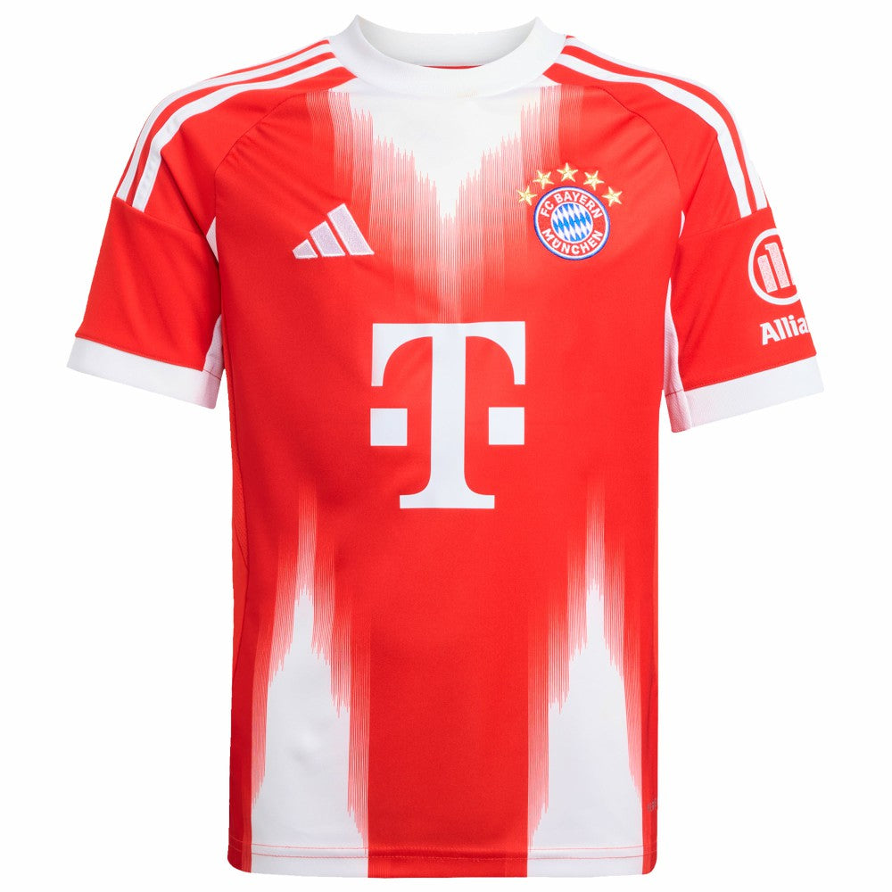 Harry Kane Bayern Munich Youth 2025/26 Home Replica Jersey - Red | Adidas cheap