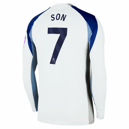 Son Heung-Min Tottenham Hotspur 2025/26 Home Replica Long Sleeve Jersey - White | Nike for sale