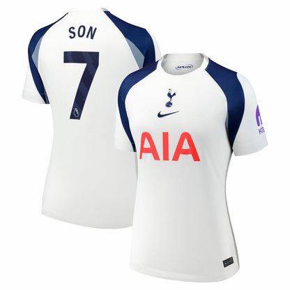 Son Heung-Min Tottenham Hotspur Women's 2025/26 Home Replica Jersey - White | Nike cheap