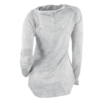 New York Mets Women's Omni-Wick Sunday Ball Raglan Pullover Hoodie - White | Columbia