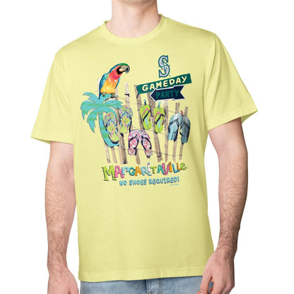 Seattle Mariners Margaritaville Gameday Party T-Shirt - Yellow