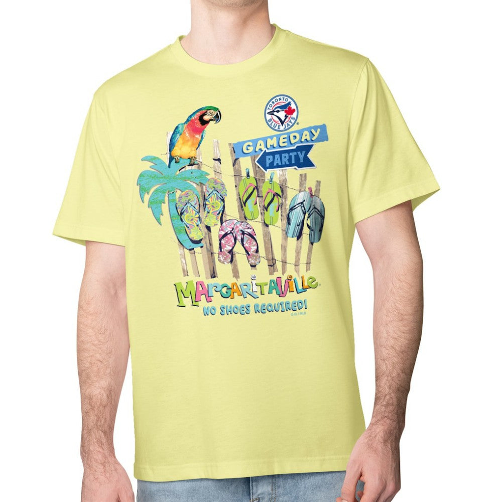 Toronto Blue Jays Margaritaville Gameday Party T-Shirt - Yellow