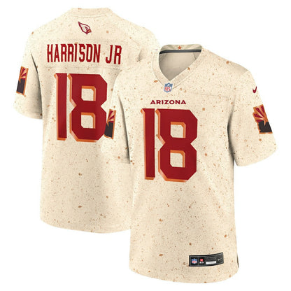 Marvin Harrison Jr. Arizona Cardinals 2025 Rivalries Collection Game Jersey - Natural | Nike on sale