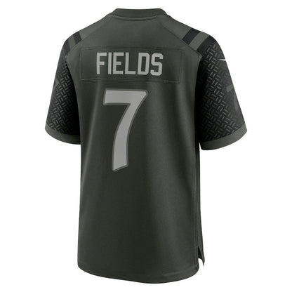 Justin Fields New York Jets 2025 Rivalries Collection Game Jersey - Gotham Green | Nike discount
