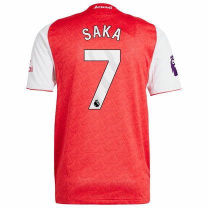 Bukayo Saka Arsenal 2025/26 Home Player Jersey - Red | Adidas discount