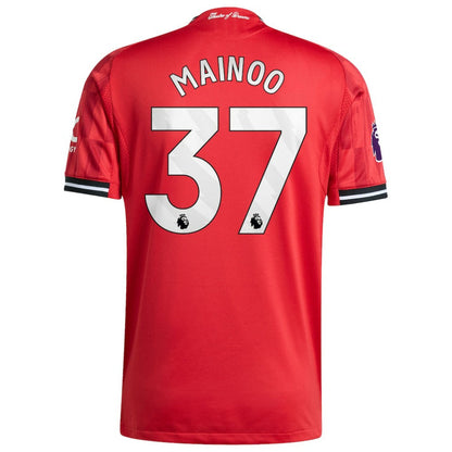 Kobbie Mainoo Manchester United Home 2025/26 Player Jersey - Red | Adidas cheap