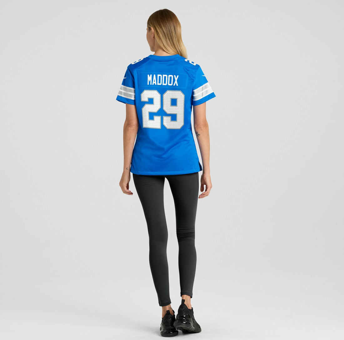 Avonte Maddox Detroit Lions Women's Team Game Jersey - Blue | Nike on sale