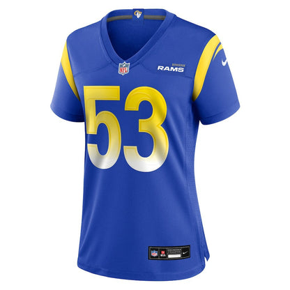 Nate Landman Los Angeles Rams Women's Team Game Jersey - Royal | Nike online