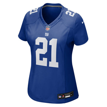 Paulson Adebo New York Giants Women's Team Game Jersey - Royal | Nike discount
