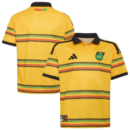 Jamaica National Team Youth 2026 Replica Jersey - Yellow | Adidas on sale