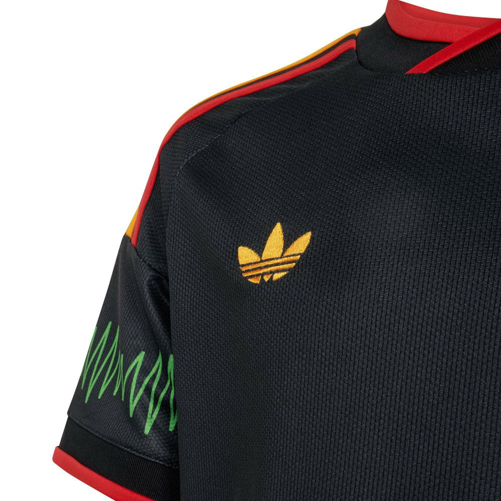 Jamaica National Team Youth 2026 Replica Jersey - Black | Adidas for sale