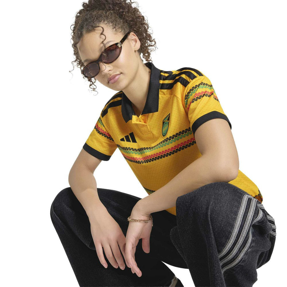 Jamaica National Team Women's 2026 Home Replica Jersey - Yellow | Adidas sale