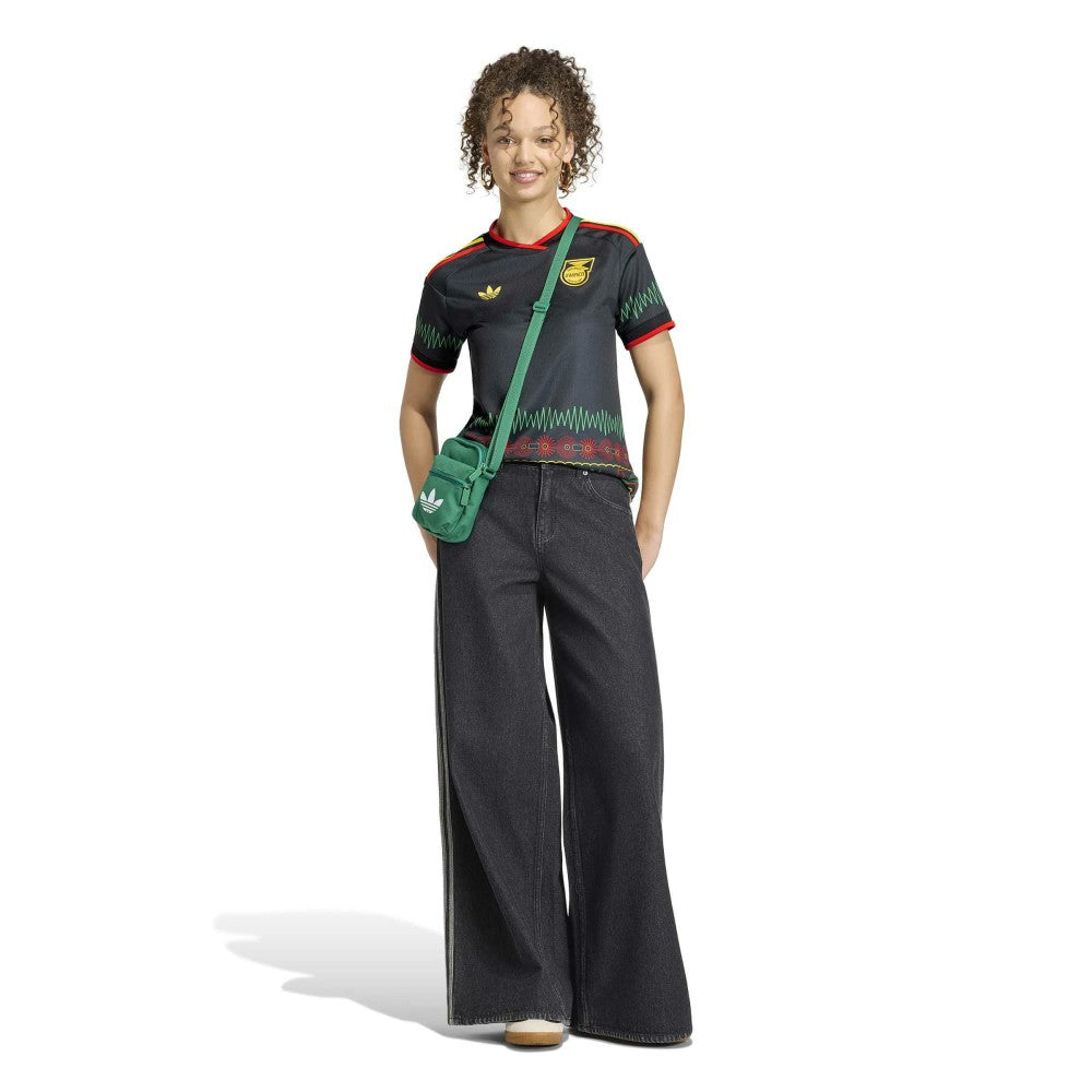 Jamaica National Team Women's 2026 Away Replica Jersey - Black | Adidas sale