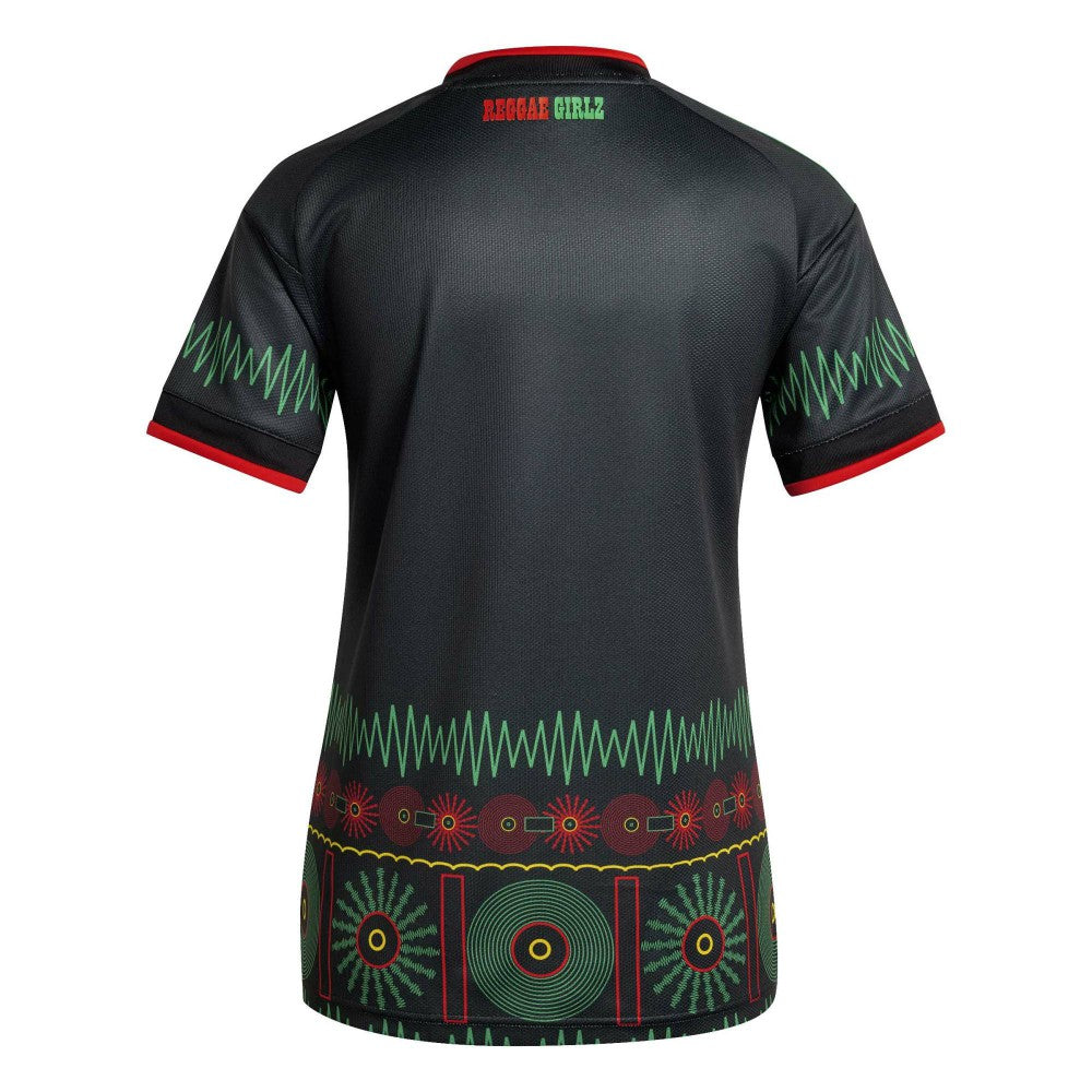 Jamaica National Team Women's 2026 Away Replica Jersey - Black | Adidas sale